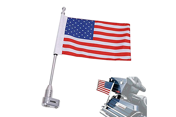 American Flag + Fahnenmast