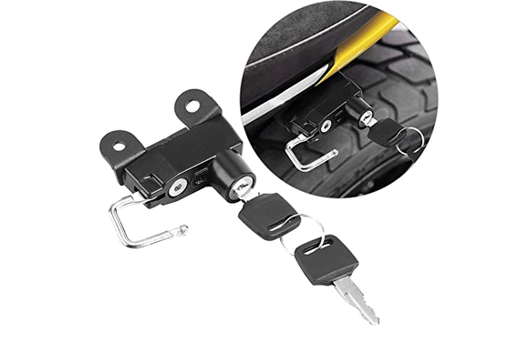 Motorrad-Sturzhelm mit 2 Schlüsseln