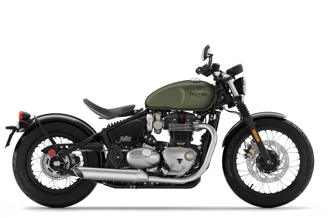 DID 525 ZVMX Super HD Gold Drive Chain For Triumph 1200 Bonneville Bobber 2018-2021