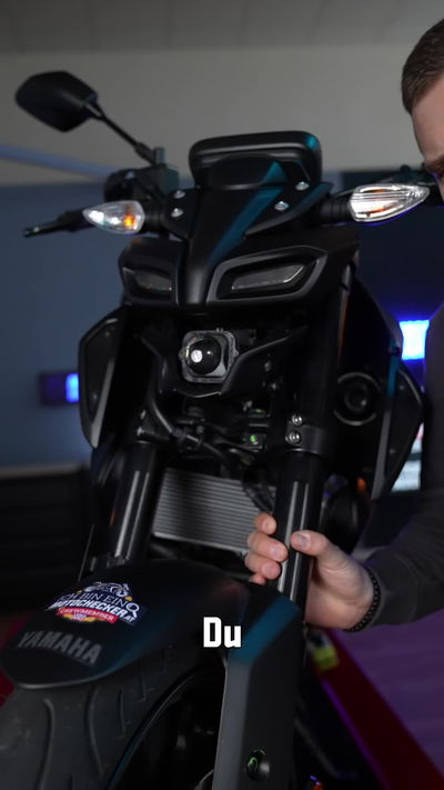 Motorrad Kurzstrecke