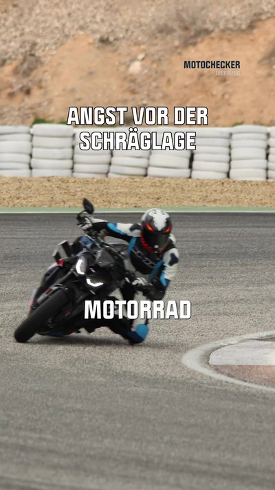 Angst vor Schräglage am Motorrad?